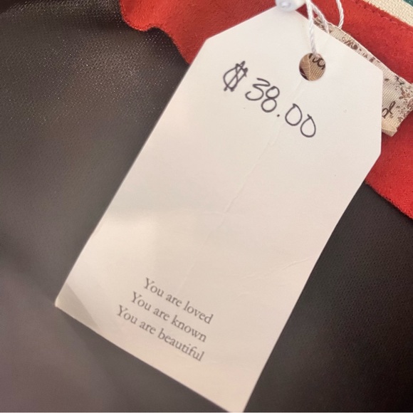 Hem & Thread mini-skirt in burnt red soft microfiber suede-Medium-NWT - Picture 8 of 10